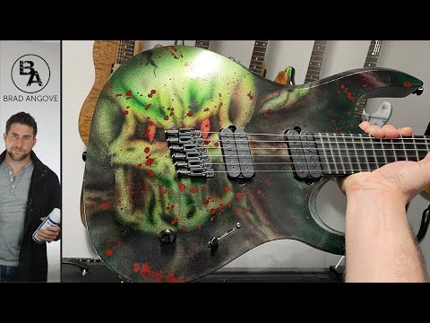 How to Paint Blood Spatter with Water Based Paint