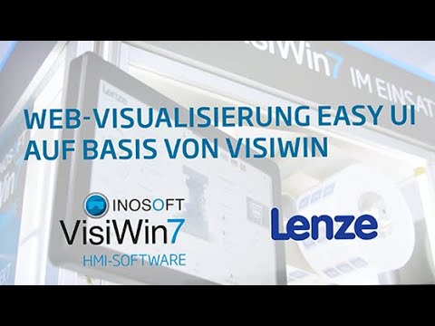 INOSOFT-TV: Web-Visualisierung Lenze EASY UI auf Basis von VisiWin