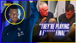 Mbappé's Demeanor During Celebrations Show How DEVASTATED He Is, Mbappé And Deschamps' Speech video