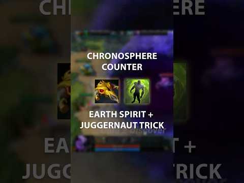 Break Chrono With This Earth Spirit + Juggernaut Trick #Dota2 #Chronosphere