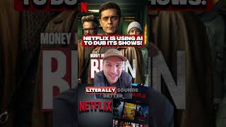Netflix is using AI to dub its tv shows! #netflix #dubbing #voiceover #tvseries #whattowatch