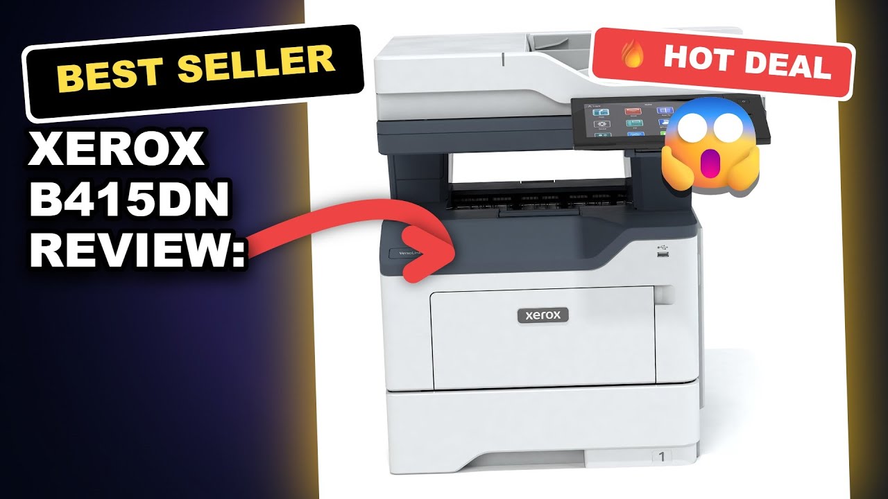 Xerox B415DN Review: Reliable Wireless All-in-One Laser Printer for Office