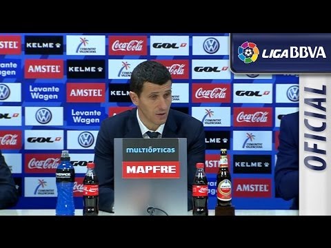 Rueda de Prensa de Javi Gracia tras el Levante UD (2-0) Osasuna - HD