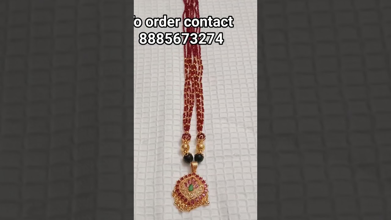 crystal and sugar beads chains collection #trending #latest order at prakshu_onegramgoldjewellery
