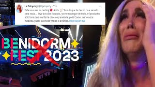 GRAN DRAMA LA PELOPONY PIDE DESESPERADA A BENIDORM FEST QUE ACEPTE SU CANCIÓN TRAS ESTE BOICOT