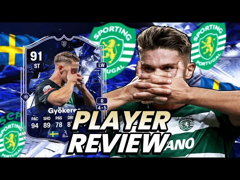 91 TOTY Honourable Mentions GYOKERES PLAYER REVIEW! FC 25 ULTIMATE TEAM