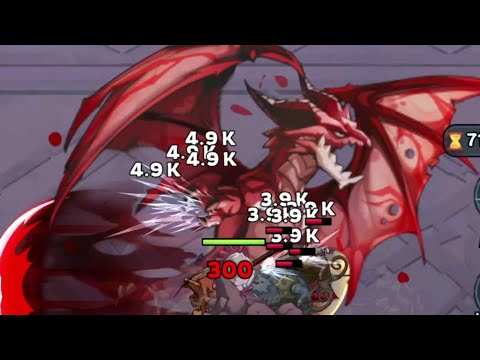 Crazy Green idle battle run GAMEPLAY Android MMO RAW