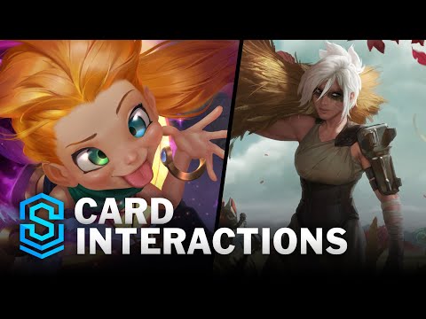 Zoe, Riven and Viktor - Card Special Interactions | Legends of Runeterra