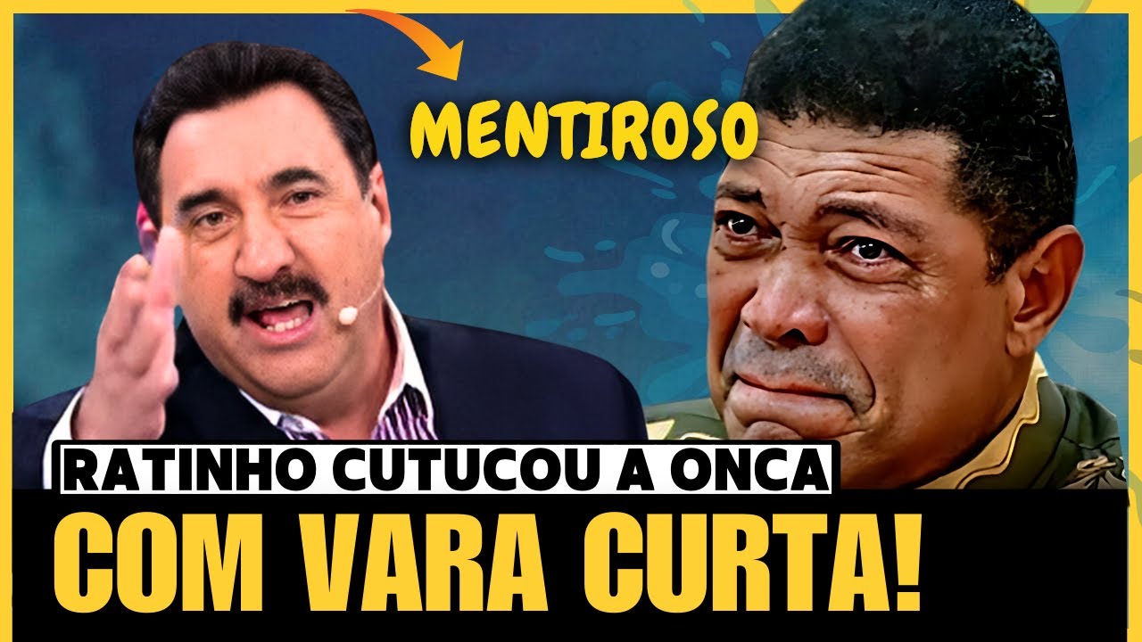 QUEM PODERÁ PARAR VALDEMIRO SANTIAGO? SERÁ QUE RATINHO CONSEGUI?