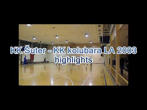 KK Šuter - KK Kolubara LA 2003 Game highlights
