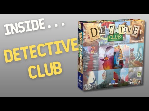 DETECTIVE CLUB Board Game | Inside #35