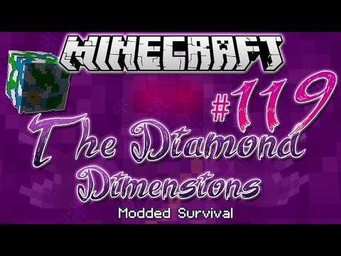 "EDGE OF THE WORLD" | Diamond Dimensions Modded Survival #119 | Minecraft