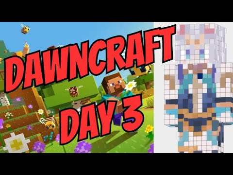 EPIC BASE BUILDING DAY 3! Watch me craft with PAWS mod pack!