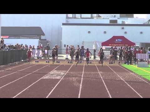 OpenG 100m vs Troy 3-12-14 - Los Alamitos Girls