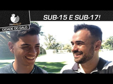 Sub-15 e sub-17 enfrentam o Frigoarnaldo neste sábado pelo Estadual (27/04/2018)