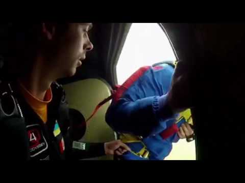 Static Line Parachute Jump_1100mtrs_My first Jump_ODESSA