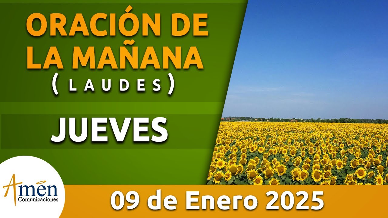 Oración de la Mañana de hoy Jueves 9 Enero 2025 l Padre Carlos Yepes l Laudes l Católica
