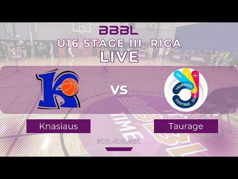 Taurages SC 2010 vs V.Knašiaus KM 2010 | BBBL U16 | Stage III
