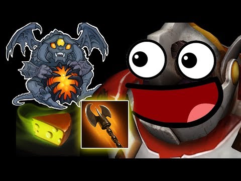 Na`Vi.GeneRaL AMAZING Hookshot into stolen Roshan/Aegis/Cheese Play - Dota 2