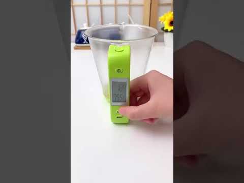 Jarra Taza Medidora Balanza Digital Con Termometro - Video