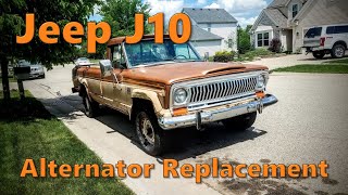 Alternator Replacement | Jeep J10 Build