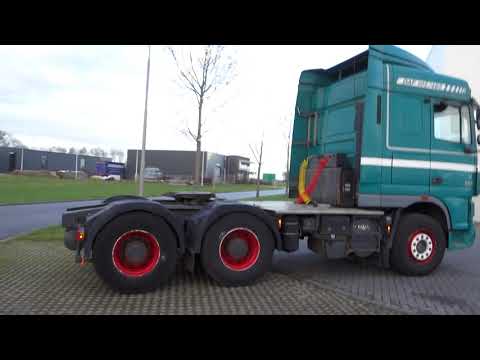 DAF XF105.460 6X4 MANUAL SPACE CAB HUB REDUCTION EURO 4
