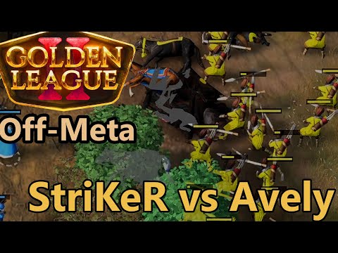 StriKeR 🇩🇪 vs Avely 🇩🇪 - Off-Meta - Golden League 2 - Age of Empires 4 [Deutsch/4K]