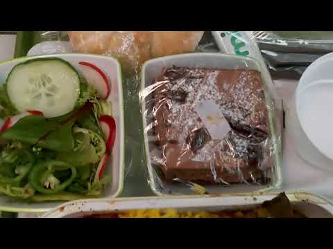 Helly's lunch in Biman Bangladesh Airlines (24th October)