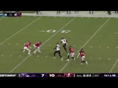 Lamar Jackson CRAZY 60 Yard Pass to Rashod Bateman | Ravens vs Buccaneers