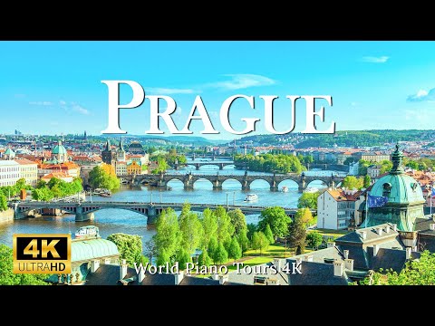 PRAGUE, CZECH 4K UHD - Scenic Relaxation Film With Calming Music  (4K Video Ultra HD)