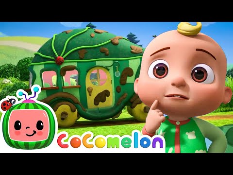 Dirty Bus, Clean Bus: Tori’s Big Wash! 🧼🚌 | CoComelon Animal Time | Animals for Kids