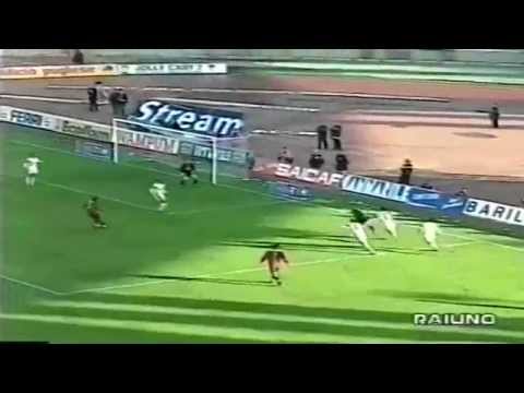 Serie A 1999-2000, day 10 Bari - Reggina 1-1 (Kallon, D.Andersson)