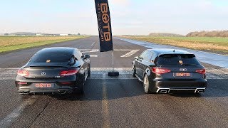 DRAGRACE!MERCEDES-AMGC63VSAUDIRS3!