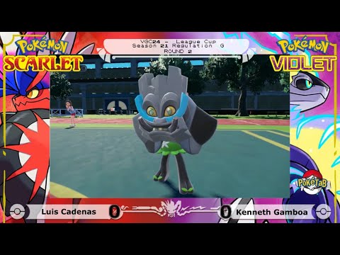 Luis Cadenas VS Kenneth Gamboa - RONDA 2 VGC24 League Cup Season 21 (Regulation G)
