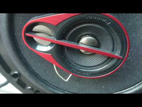 Pioneer TS-R1750S  And JVC KD-X342 BT part 1