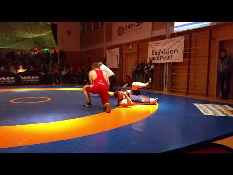 08.11.2019 TSV Gailbach vs. RWG - 130kg Freistil: Ion Pislaru vs Klaus Roth