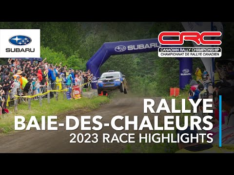 2023 Rallye Baie-des-Chaleurs - Race Highlights | Canadian Rally Championship (CRC)