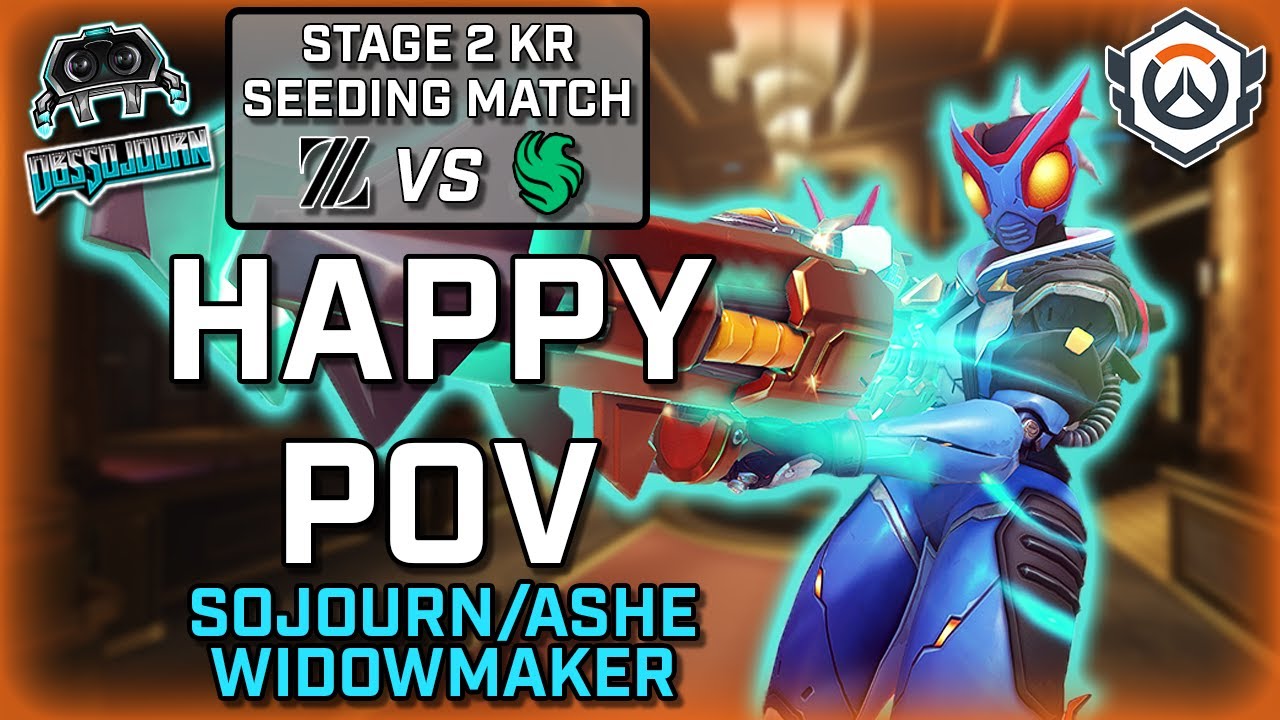 [Happy POV] ZETA DIVISION vs Team Falcons | Stage 2 KR Seeding Match | OWCS