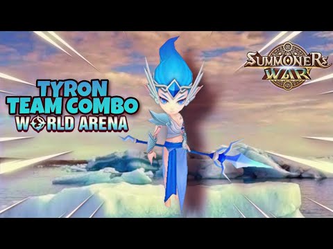 Tyron Team Combo in World Arena Ep. 3 - Summoners War