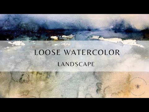 Loose Watercolor ~ Landscape