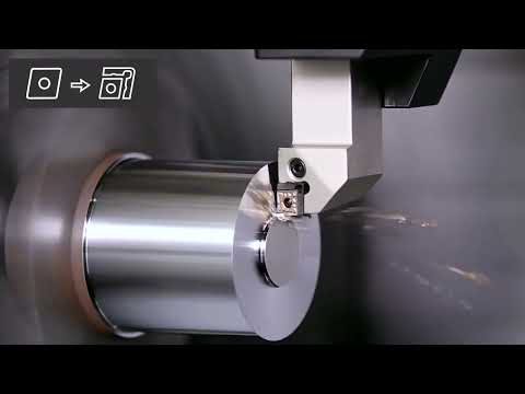 ISO EcoTurn    ECO Cartridge can hold small inserts in standard ISO tool holders