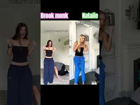 Natalie Reynolds coping Brooke Monk #tiktok #shorts