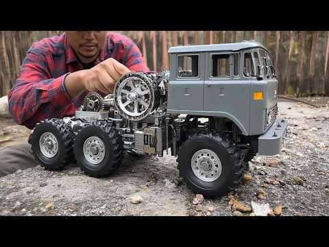 Mann Baut Miniatur-RC-LKW Nur Aus PVC | Von Anfang bis Ende von @NHTcreation