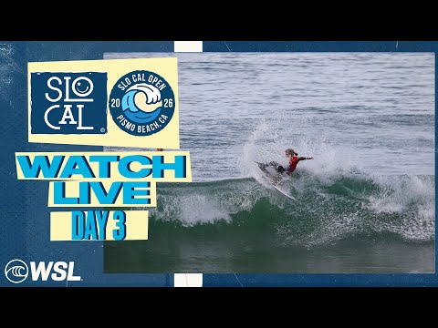 LIVE - SLO CAL Open Pismo Beach - Day 3