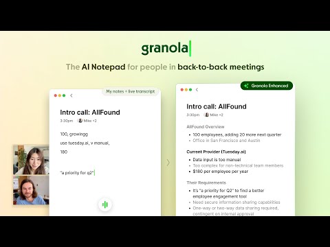 Meet Granola – the AI notepad for people with back-to-back meetings