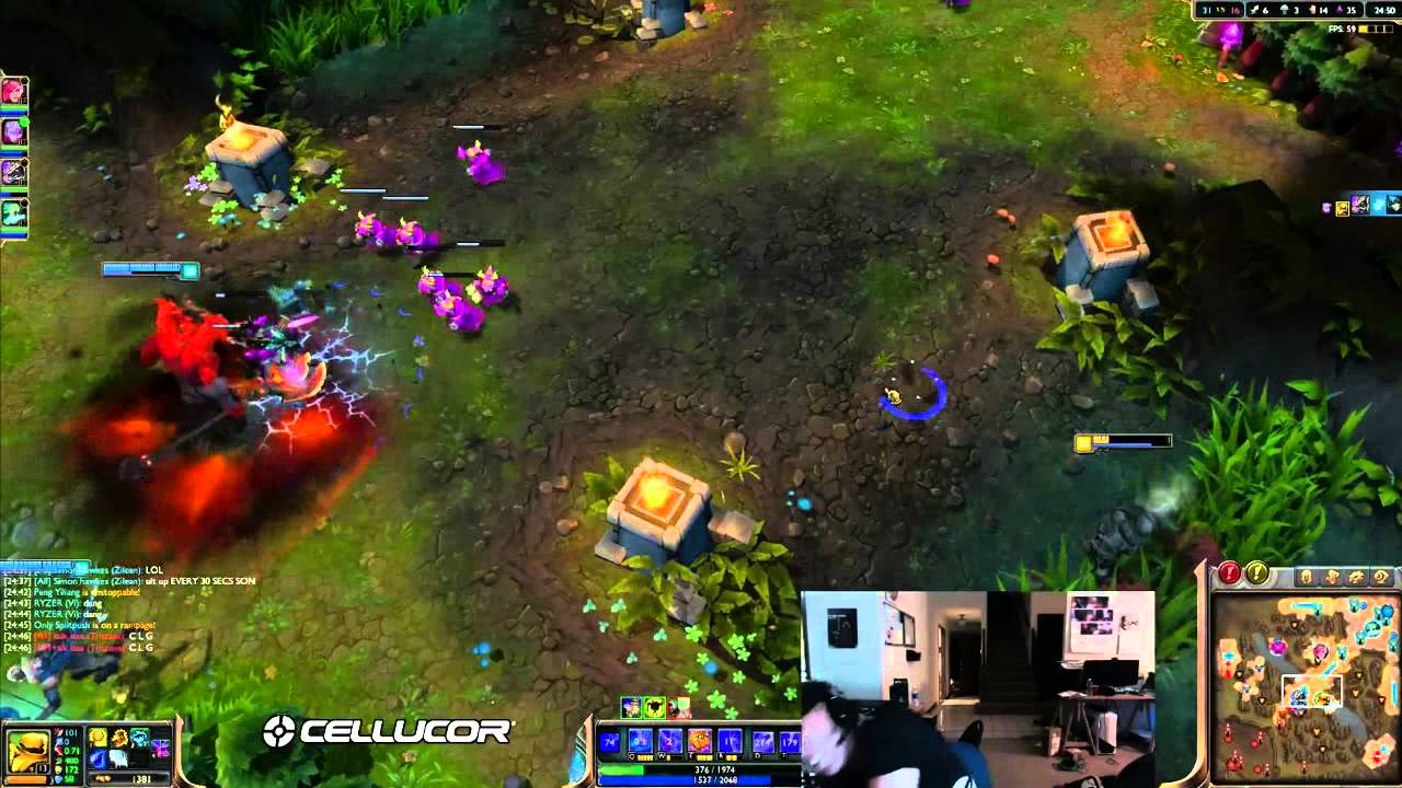 Liên Minh Huyền Thoại: Xem Doublelift cầm Blitzrank hỗ trợ ^^