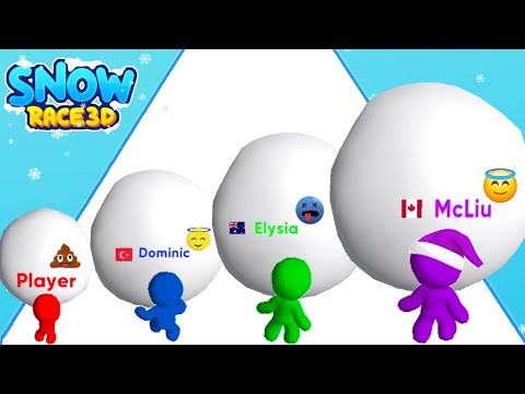 Snow Race 3D: Fun Racing - balls, All Levels Gameplay Part 2 Android iOS - YouTube