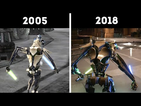 General Grievous 2005 vs 2018 Version (Old vs New!) - Star Wars Battlefront 2