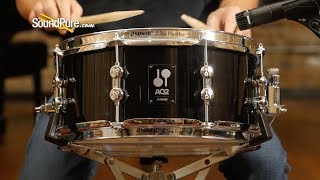 Video thumbnail for Sonor 6x13 AQ2 Maple Snare Drum - Transparent Black—Quick 'N'Dirty by soundpurestudios