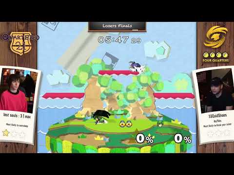 max vs 10QuidShoes – QUARTERED21 – Losers Finals